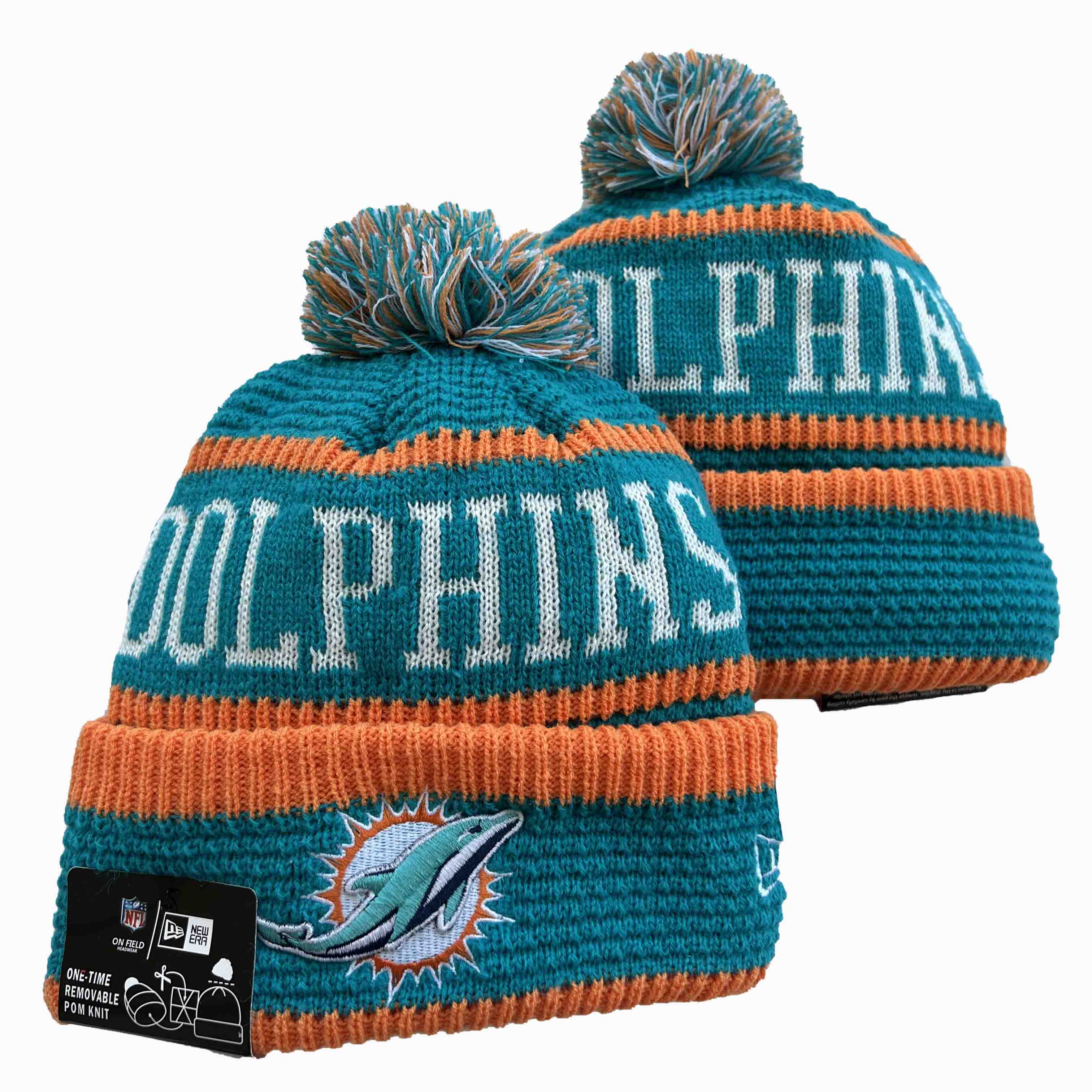 Miami Dolphins Knit Hats 098